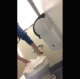 A girl is voyeuristically video recorded while she takes a piss and a shit into a public restroom toilet. There is a noise that sounds like a plop at 1:59 into the clip. Presented in 720P vertical HD format. About 3 minutes.
